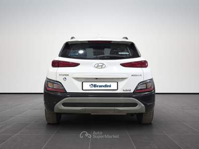 Hyundai Kona  -  1.6 gdi hev xtech 2wd 141cv dct Bianco usata Firenze