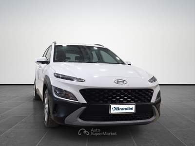 Hyundai Kona  -  1.6 gdi hev xtech 2wd 141cv dct Bianco usata Firenze