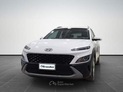 Hyundai Kona  -  1.6 gdi hev xtech 2wd 141cv dct Bianco usata Firenze