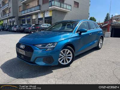 Audi A3 Audi A3 Sportback 1.5 35 TFSI 150cv Business  #10791 Blu/Azzurro usata Rivoli