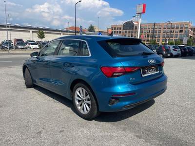 Audi A3 Audi A3 Sportback 1.5 35 TFSI 150cv Business  #10791 Blu/Azzurro usata Rivoli