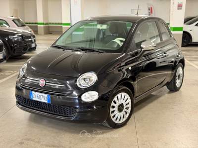 Fiat 500 1.0hybrid 70cv#CARPLAY#UNICOPROPRIETARIO#AZIENDALE Nero usata Civitavecchia