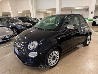Fiat 500 1.0hybrid 70cv#CARPLAY#UNICOPROPRIETARIO#AZIENDALE Nero usata Civitavecchia