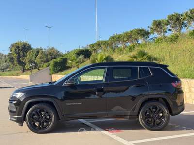 Jeep Compass 190CV 4XE LIMITED TOTAL BLACK PHEV+18''+RCAM+PELLE Nero usata Civitavecchia