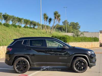 Jeep Compass 190CV 4XE LIMITED TOTAL BLACK PHEV+18''+RCAM+PELLE Nero usata Civitavecchia