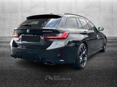 BMW Serie 3 340d 340 M 340d 48V xDrive Touring Nero usata Pieve di Cento