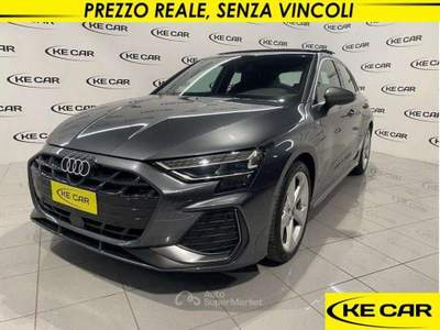 Audi A3 SPB 35 TFSI S tronic Sline TETTO  -PREZZO REALE SENZA VINCOLI DI FINANZIAMENTO Grigio usata Mirano
