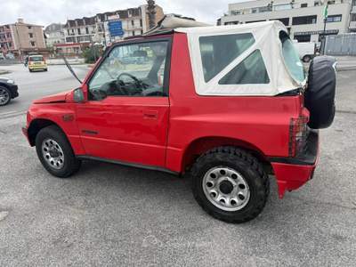 Suzuki Vitara CABRIOLET 4X4 1.6BENZINA 80CV Rosso usata giugliano in campania