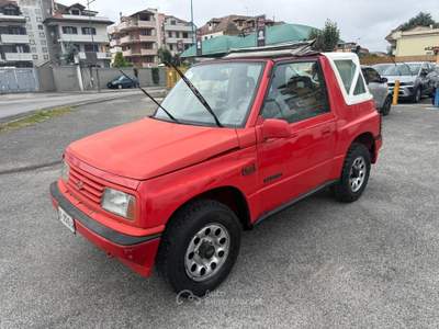 Suzuki Vitara CABRIOLET 4X4 1.6BENZINA 80CV Rosso usata giugliano in campania