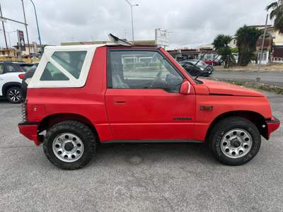 Suzuki Vitara CABRIOLET 4X4 1.6BENZINA 80CV Rosso usata giugliano in campania