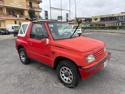 Suzuki Vitara CABRIOLET 4X4 1.6BENZINA 80CV Rosso usata giugliano in campania