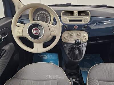 Fiat 500 1.2 Lounge - NeoPatentati Blu/Azzurro usata TORINO