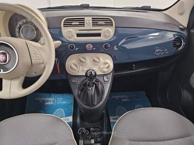 Fiat 500 1.2 Lounge - NeoPatentati Blu/Azzurro usata TORINO