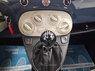 Fiat 500 1.2 Lounge - NeoPatentati Blu/Azzurro usata TORINO
