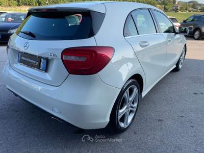 Mercedes-Benz Classe A A180 CDI 1.5 diesel SPORT OK NEOPATENTATI Bianco usata Sant'Angelo in vado