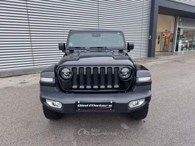 Jeep Wrangler 2.2 Mjt II 4X4 4WD Sahara 3 PORTE GANCIO TRAINO Nero usata Sant'Angelo in vado