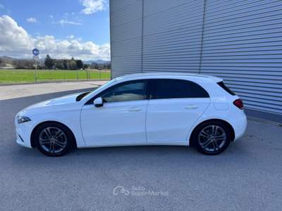 Mercedes-Benz Classe A d Automatica PREMIUM SPORT, TELECAMERA OK NEOPATEN Bianco usata Sant'Angelo in vado