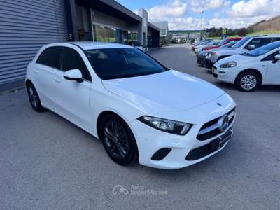 Mercedes-Benz Classe A d Automatica PREMIUM SPORT, TELECAMERA OK NEOPATEN Bianco usata Sant'Angelo in vado