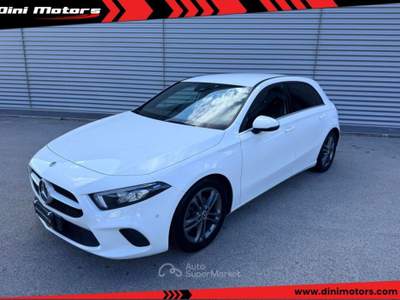 Mercedes-Benz Classe A d Automatica PREMIUM SPORT, TELECAMERA OK NEOPATEN Bianco usata Sant'Angelo in vado