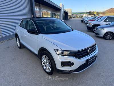 Volkswagen T-Roc 1.6 TDI SCR Advanced White silver PERLATO OK NEOPA Bianco usata Sant'Angelo in vado