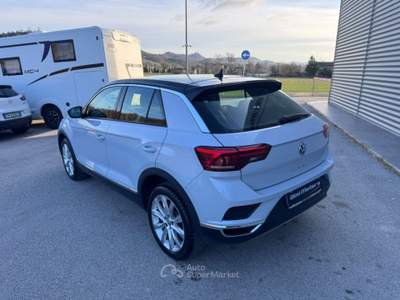 Volkswagen T-Roc 1.6 TDI SCR Advanced White silver PERLATO OK NEOPA Bianco usata Sant'Angelo in vado