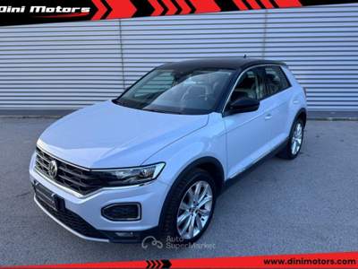 Volkswagen T-Roc 1.6 TDI SCR Advanced White silver PERLATO OK NEOPA Bianco usata Sant'Angelo in vado
