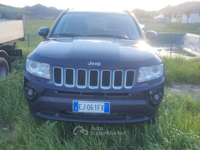 Jeep Compass MOTORE ROTTO 2.2 CRD Limited 4WD 4X4 INTEGARLE Nero usata Sant'Angelo in vado