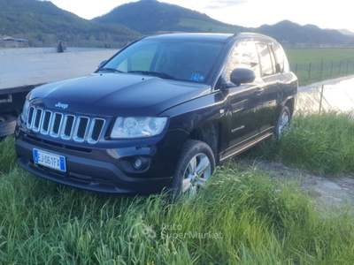 Jeep Compass MOTORE ROTTO 2.2 CRD Limited 4WD 4X4 INTEGARLE Nero usata Sant'Angelo in vado