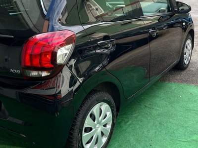 Peugeot 108 5 porte Active TOP! Nero usata Cercola