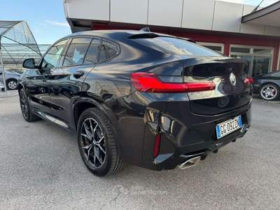 BMW X4 M xdrive20d 190cv mhev 48V Msport - GG092ZN Nero usata Basiliano