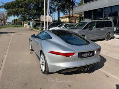 Jaguar F-Type Coupe 3.0 V6 340CV *TETTO SEDILI PERFORMANCE* Argento usata Savignano sul Rubicone
