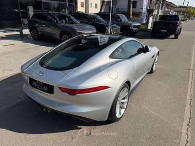 Jaguar F-Type Coupe 3.0 V6 340CV *TETTO SEDILI PERFORMANCE* Argento usata Savignano sul Rubicone