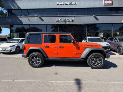 Jeep Wrangler Unlimited Rubicon 2.2 mjt II auto Arancione usata Savignano sul Rubicone