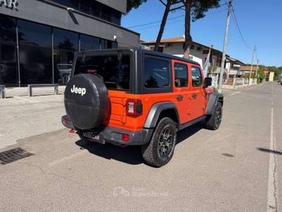 Jeep Wrangler Unlimited Rubicon 2.2 mjt II auto Arancione usata Savignano sul Rubicone