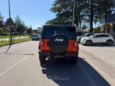 Jeep Wrangler Unlimited Rubicon 2.2 mjt II auto Arancione usata Savignano sul Rubicone