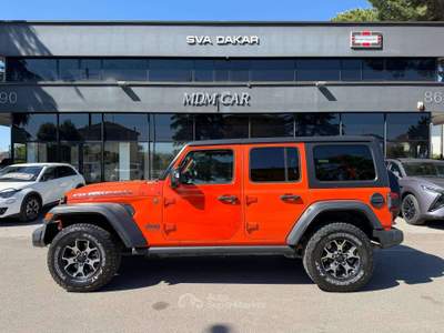 Jeep Wrangler Unlimited Rubicon 2.2 mjt II auto Arancione usata Savignano sul Rubicone