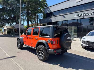 Jeep Wrangler Unlimited Rubicon 2.2 mjt II auto Arancione usata Savignano sul Rubicone