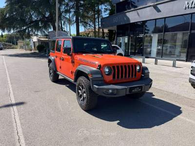Jeep Wrangler Unlimited Rubicon 2.2 mjt II auto Arancione usata Savignano sul Rubicone