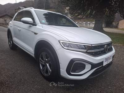 Volkswagen T-Roc 2.0 TDI SCR 150 CV DSG 4MOTION R-Line Bianco usata Varallo