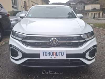 Volkswagen T-Roc 2.0 TDI SCR 150 CV DSG 4MOTION R-Line Bianco usata Varallo