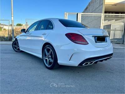 Mercedes-Benz Classe C Auto italiana ufficiale Mercedes • 70.000 km  Bianco usata Altamura