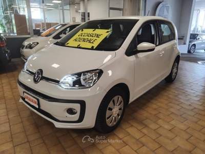 Volkswagen up! 1.0 5p. EVO move up! PROMO GRIMALDI SPECIAL DAY Bianco usata Vigevano