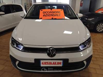 Volkswagen Polo 1.0 TSI 5p. Life PROMO GRIMALDI SPECIAL DAY Bianco usata Vigevano