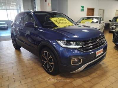 Volkswagen T-Cross 1.0 TSI Advanced DSG 18" LED GRIMALDI SPECIAL DAY Blu/Azzurro usata Vigevano