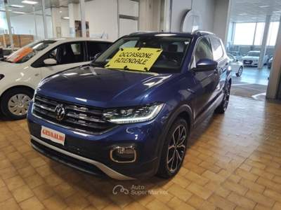 Volkswagen T-Cross 1.0 TSI Advanced DSG 18" LED GRIMALDI SPECIAL DAY Blu/Azzurro usata Vigevano