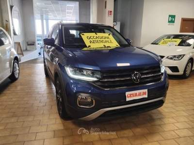 Volkswagen T-Cross 1.0 TSI Advanced DSG 18" LED GRIMALDI SPECIAL DAY Blu/Azzurro usata Vigevano