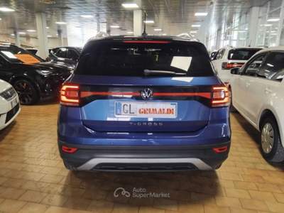 Volkswagen T-Cross 1.0 TSI Advanced DSG 18" LED GRIMALDI SPECIAL DAY Blu/Azzurro usata Vigevano