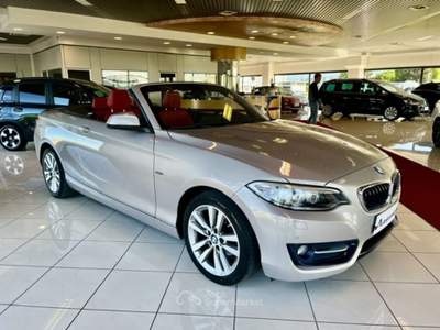 BMW Serie 2 218i i Cabrio Sport PREZZO REALE !! Grigio usata Cavernago