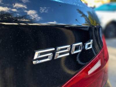 BMW Serie 5 520d D XDRIVE 4X4 Nero usata Sant'Angelo in vado