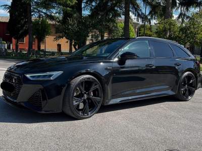 Audi RS 6 Avant RS-Dynamic 4.0 TFSI quattro tiptronic Nero usata Sant'Angelo in vado